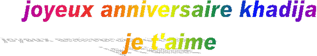 joyeux anniversaire